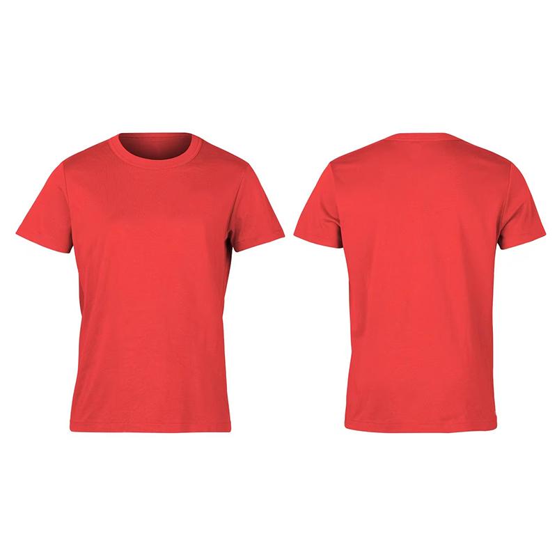 Classic Round Neck T-shirt - Red